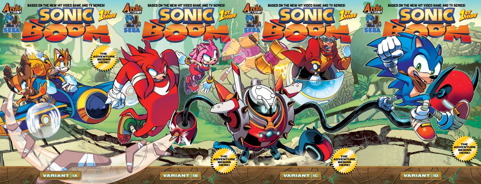 Про Соника выпустят новые комиксы Sonic Boom - Sonic World