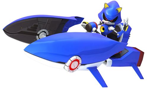 Sonic and Sega All-Stars Racing — Metal Sonic