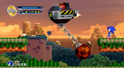 Sonic The Hedgehog 4 — первый босс игры