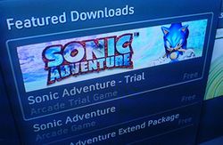 Sonic Adventure (Xbox Live)