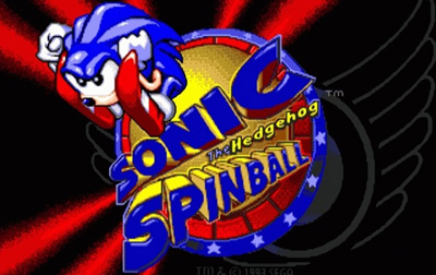 Sonic The Hedgehog Spinball Nintendo Wii